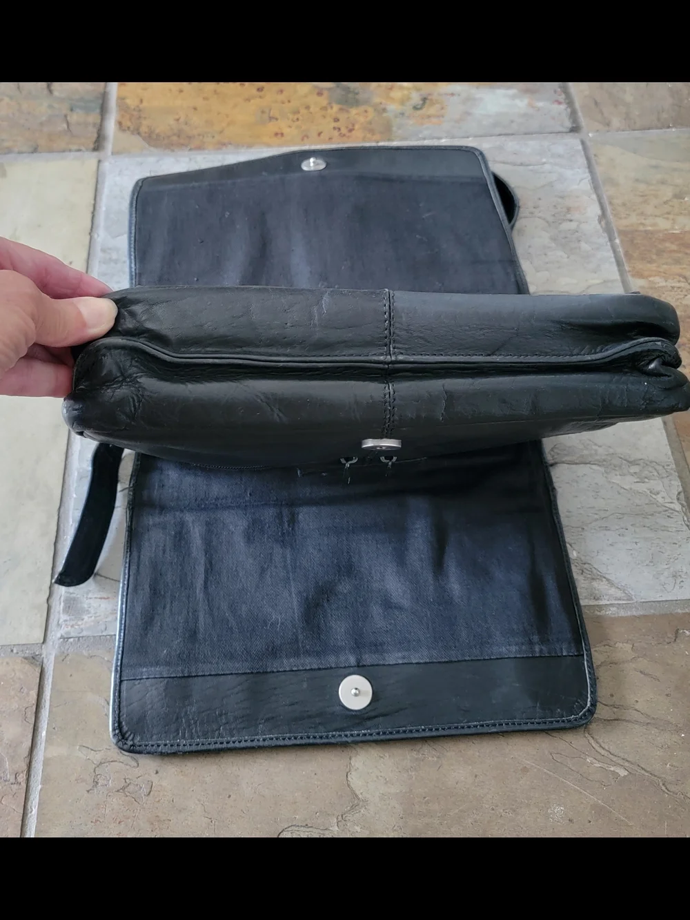 Wilsons Leather sleek black